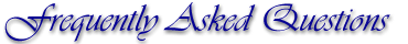 frequently asked questions